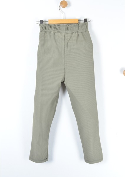 Fermuarlı Polo Sweat & Haki Pantolon 2’li Takım(7-10)