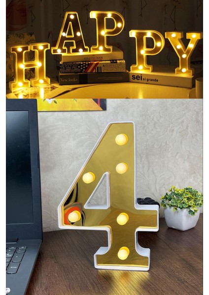Beyaz LED 3D Rakamlar Büyük Boy Dekorasyon Doğum Günü Kutlama Için fiyatları