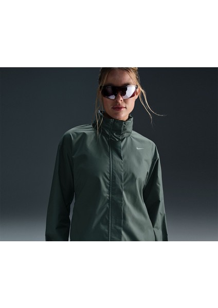 FB7451 338 Fast Repel Running Full-Zip Hooded Kadın Ceket