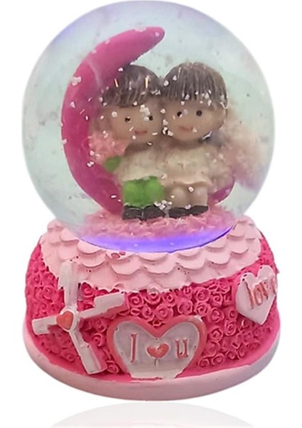 Sevgi Temalı Çift Işıklı Kar Küresi fiyatları