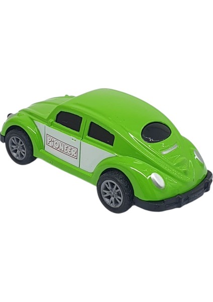 Çek Bırak Metal Küçük Arabalar 8 cm - SH40031 - Yeşil Vosvos (Lisinya) modelleri
