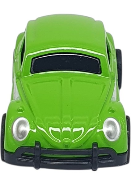 Çek Bırak Metal Küçük Arabalar 8 cm - SH40031 - Yeşil Vosvos (Lisinya) fırsatları