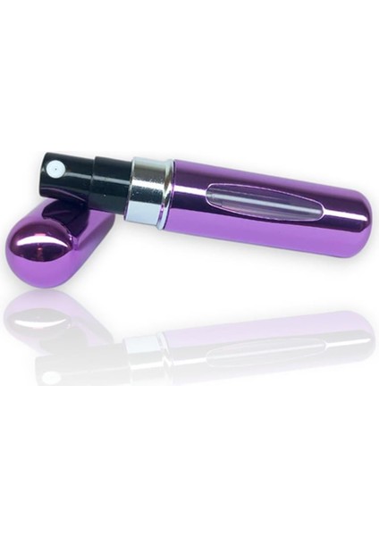 Doldurulabilir Mini Cep Parfüm Şişesi Mor