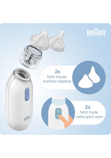 Braun BNA100 Eu Nasal Burun Aspiratörü fırsatları