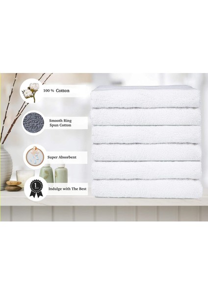 70 x 140 Banyo Havlusu Beyaz %100 Pamuk Su Emici Otel Tipi Lüx 500 gr 6 Lı fiyatları