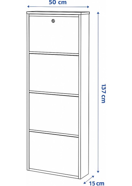 4 Lü Ahşap Desenli Metal Ayakkabılık Karlı Home fırsatları