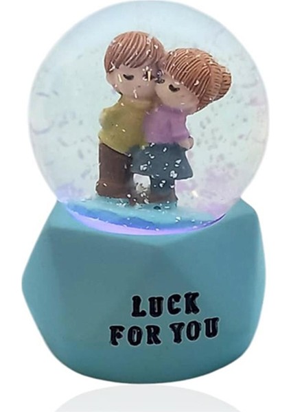 Sevgi Temalı Çift Işıklı Kar Küresi fiyatları