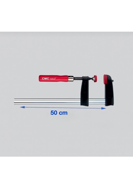 F Tipi Güçlü Marangoz Işkence Sıkıştırma Mengene Kıskaç 80X500 mm fiyatları