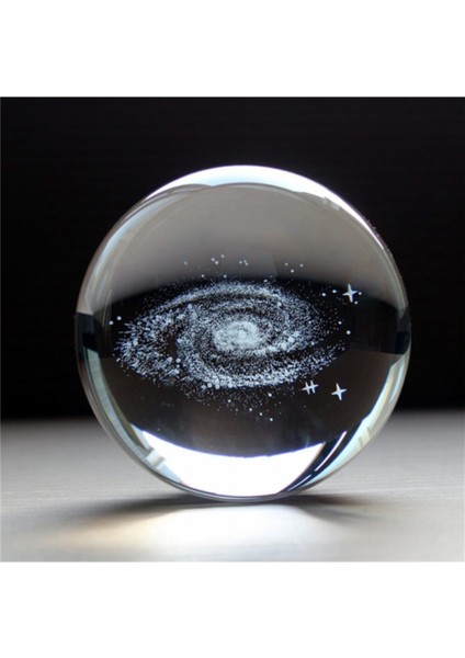 Renkli Işıklı Cam Küre Gece Lambası, Samanyolu ve Galaksi Tasarımı fırsatları