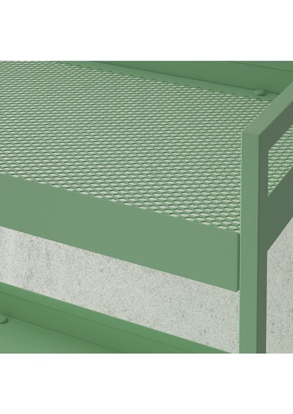 Açık Yeşil Servis Arabası, 50,5X30X83 Cm, Pratik ve Şık Kullanım Sağlar fırsatları