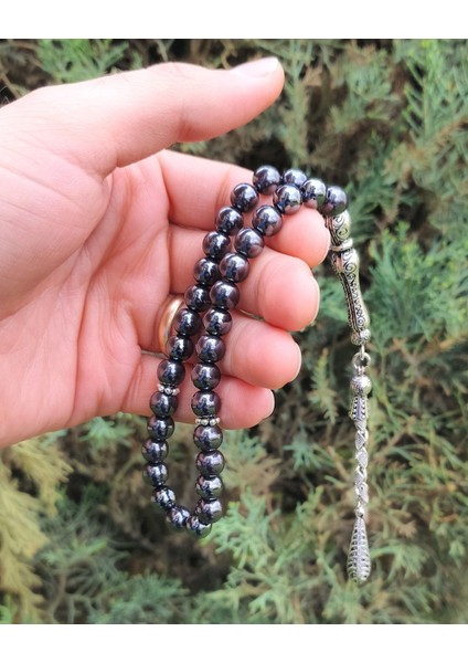 Hematit Tesbih - Zindelik ve Enerji Dengesi