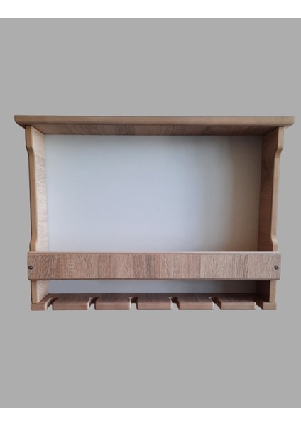 Rustik Ahşap Şaraplık ve Bar Standı, Mutfak Dekorasyonu Için Şık Tasarım fiyatları