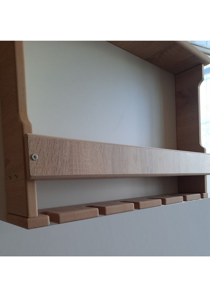 Rustik Ahşap Şaraplık ve Bar Standı, Mutfak Dekorasyonu Için Şık Tasarım fırsatları