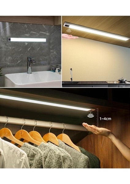 Şarjlı Sensörlü LED Işık, Mutfak, Banyo ve Makyaj Alanları Için Ideal Aydınlatma fiyatları