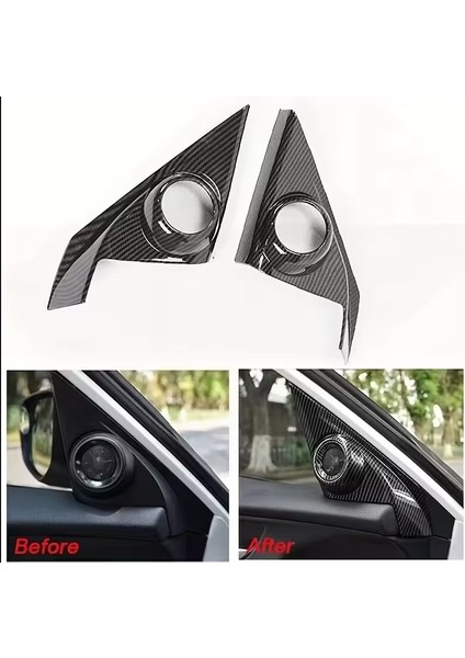 Honda Civic Fc5 Twitter Kaplama 2 Parça Karbon 2016 2021