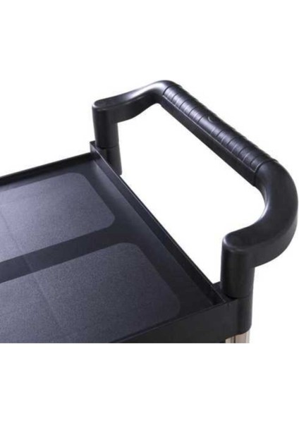 Şık Siyah Mutfak Servis Arabası, Pratik ve Dayanıklı Tasarım fiyatları