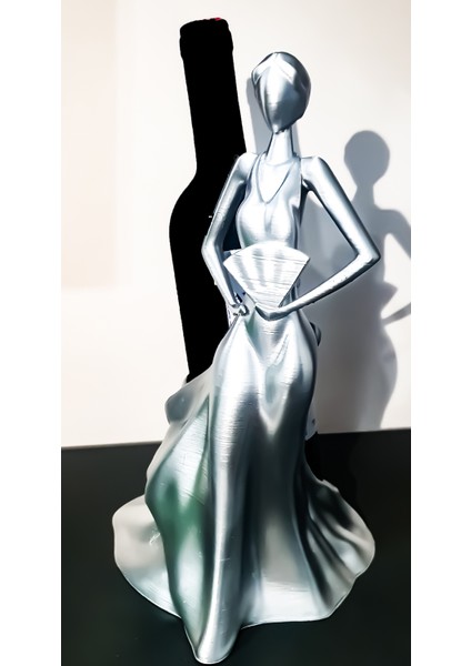 Şık Kadın Gümüş Şaraplık Aksesuarı, Zarif ve Kaliteli Tasarım fiyatları