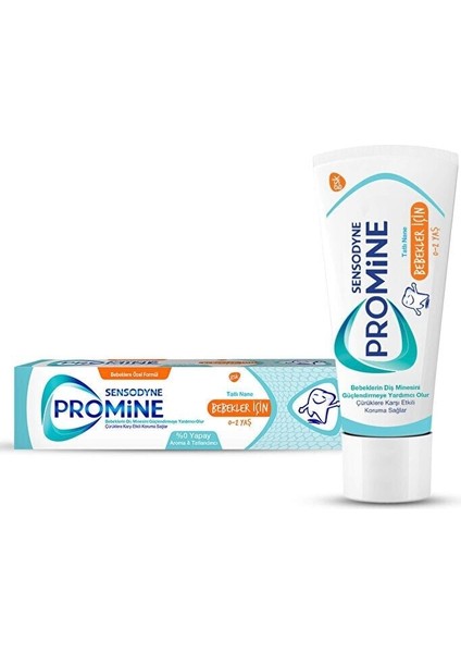 Sensodyne Promine Bebekler Için Diş Macunu 0-2 Yaş