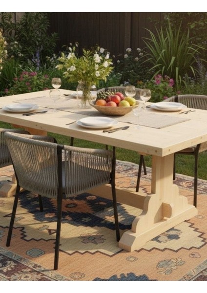 Ert Masif Ladin Yemek Masası fiyatları