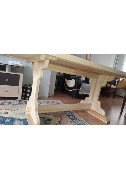 Ert Masif Ladin Yemek Masası