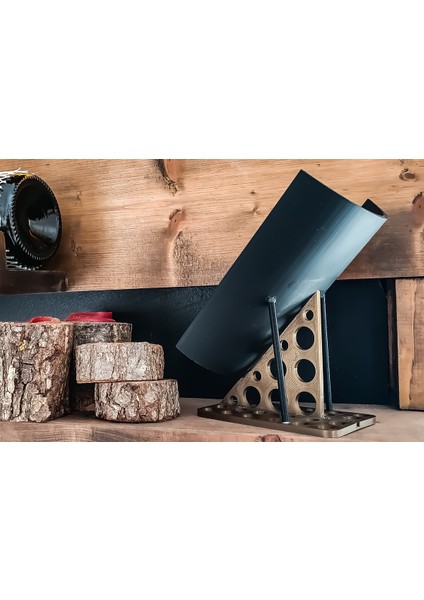 Şaraplık Siyah-Bronz, Şık ve Modern Tasarım ile Sofralarınıza Zarafet Katın