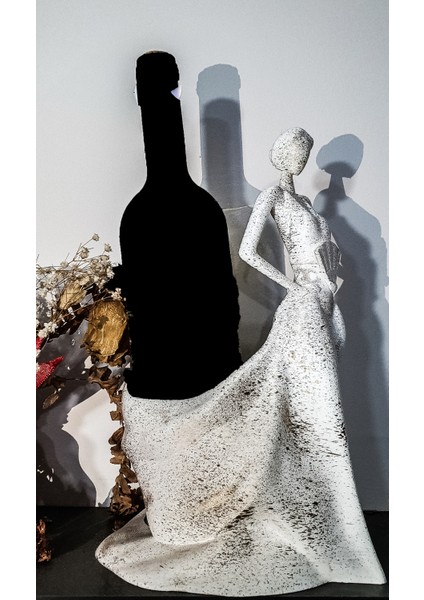 Şaraplık Beyaz Altın Kadın Takısı, Zarif ve Şık Tasarım fiyatları