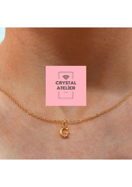 Altın Kaplama Üç Boyutlu Minimal G Harf Kolye – Kişiye Özel Baş Harf Kadın Kolye – Şık, Zarif ve Parlak Tasarım – Paslanmaz Çelik Gold Harf Kolye Hediye Seçeneği – 3 Boyutlu Harf Kolye fiyatları