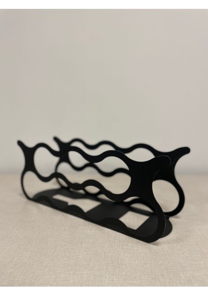 Şarap Rafı 7'li Metal Dekoratif Tasarım Modern ve Şık Görünüm fiyatları