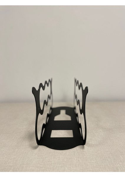 Şarap Rafı 7'li Metal Dekoratif Tasarım Modern ve Şık Görünüm modelleri