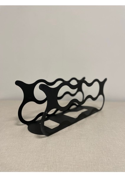 Şarap Rafı 7'li Metal Dekoratif Tasarım Modern ve Şık Görünüm fırsatları