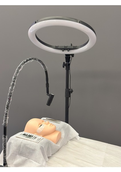 Akıllı Uv LED Kirpik Kür Lambası – Dokunmatik Ekran & Ayak Pedalı