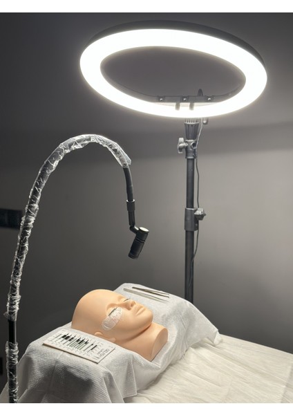 Akıllı Uv LED Kirpik Kür Lambası – Dokunmatik Ekran & Ayak Pedalı