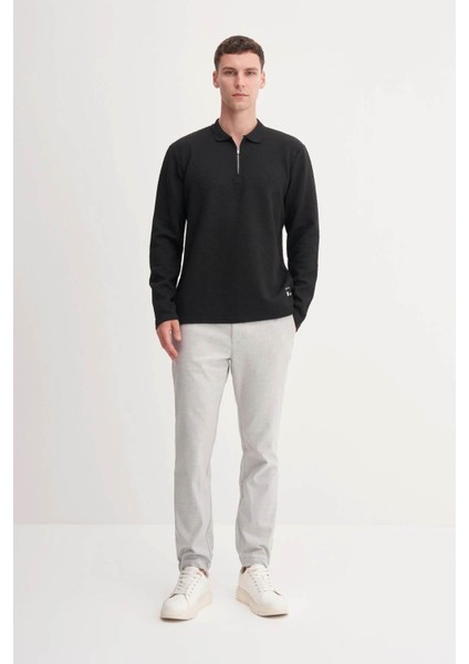 Siyah Erkek Sweatshirt 53420