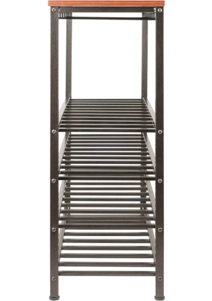 40'lı Metal Ahşap Şarap Rafı ve Kadehlik, Şarap Saklama Şık Çözümü fiyatları