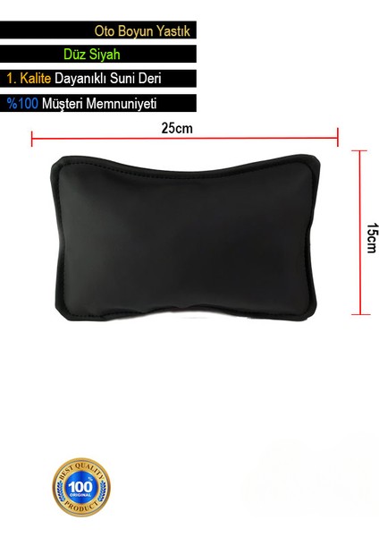 Renault Megane 2 2002-2008 Sedan Hatchback Oto Koltuk Düz Renk Boyun Yastığı 2 Adet indirimleri