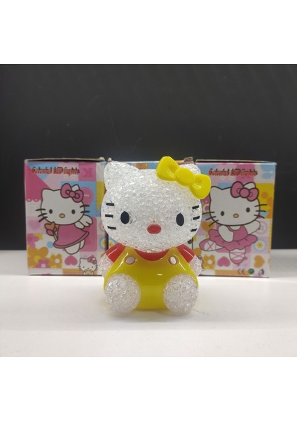 Sevimli Sarı Gece Lambası, Odanıza Şık ve Sıcak Bir Atmosfer Katar