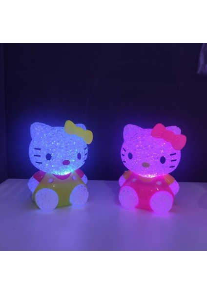 Sevimli Sarı Gece Lambası, Odanıza Şık ve Sıcak Bir Atmosfer Katar modelleri