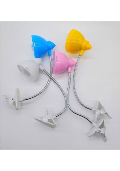 Renkli Kitap Okuma Lambası, Şık ve Kullanışlı Tasarım