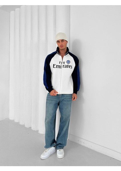 Fc Chelsea Pamuklu Oversize Kışlık Ceket