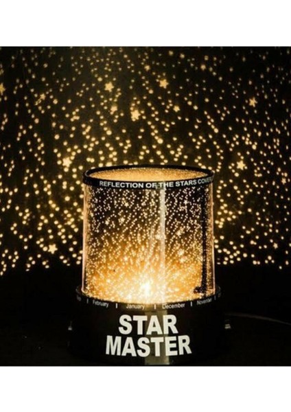 USB ve Pilli Yıldız Projeksiyon Gece Lambası, Tavan Için Mükemmel Aydınlatma. fiyatları