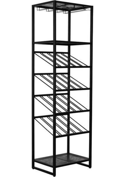 Modern Metal Şaraplık, Şarap Rafı, Şarap Saklama Ünitesi