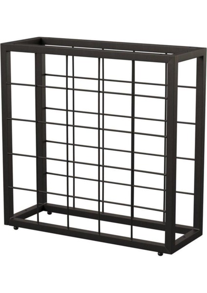 25 Şişe Rustik Metal Şaraplık, Şık ve Dayanıklı Dekoratif Saklama Ünitesi