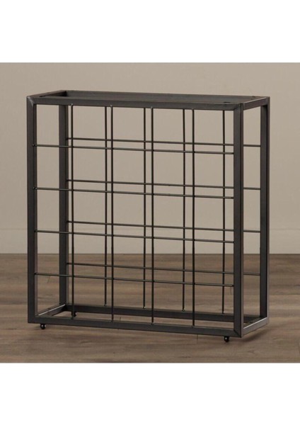 25 Şişe Rustik Metal Şaraplık, Şık ve Dayanıklı Dekoratif Saklama Ünitesi fiyatları