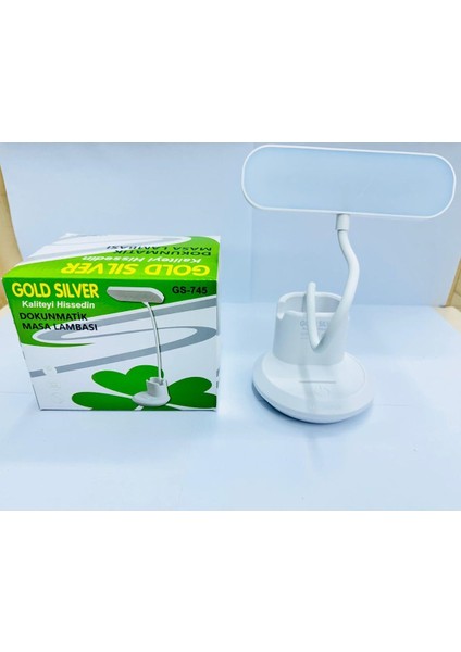 Katlanabilir Şarjlı Kablolu Masa Lambası Beyaz, Pratik ve Şık Aydınlatma modelleri