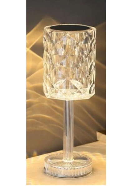 3 Renkli Dekoratif Masa Lambası, Şık ve Modern Aydınlatma Seçeneği