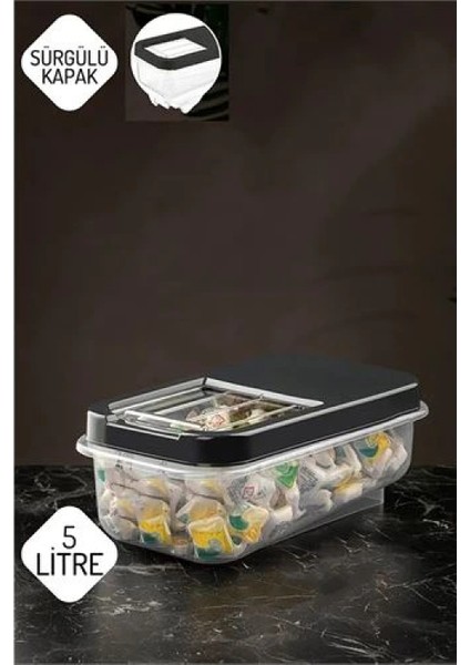 Modacar Reagan Tablet ve Deterjan Saklama Kutusu 5 Lt Antrasit fiyatları