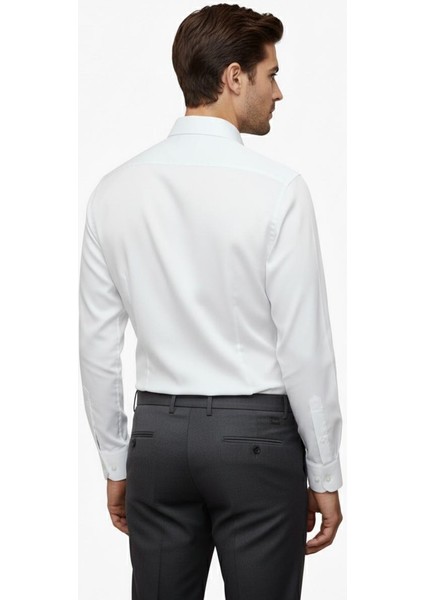 Erkek Silim Fit Uzun Kol Gömlek BGL-ST04867 fırsatları