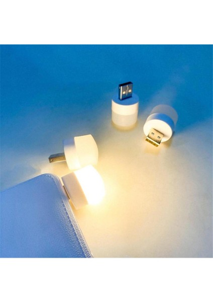 Mini USB LED Beyaz Işık, Gece Aydınlatma ve Kitap Okuma Işığı fırsatları