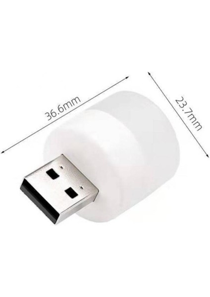 Mini USB LED Beyaz Işık, Gece Aydınlatma ve Kitap Okuma Işığı indirimleri