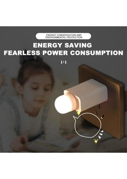 Mini USB LED Beyaz Işık, Gece Aydınlatma ve Kitap Okuma Işığı